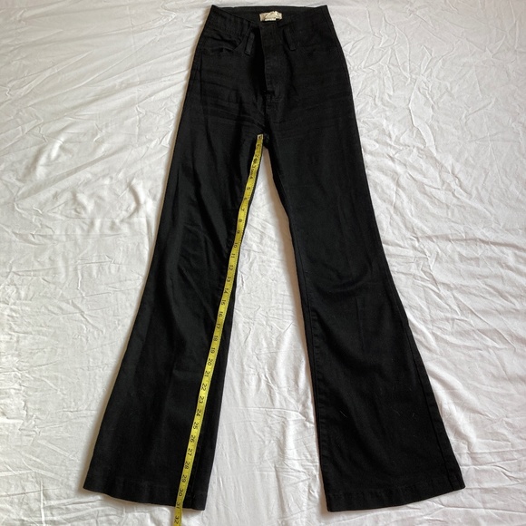 Altar'd State Black High Rise Flare Jeans - Picture 2 of 9